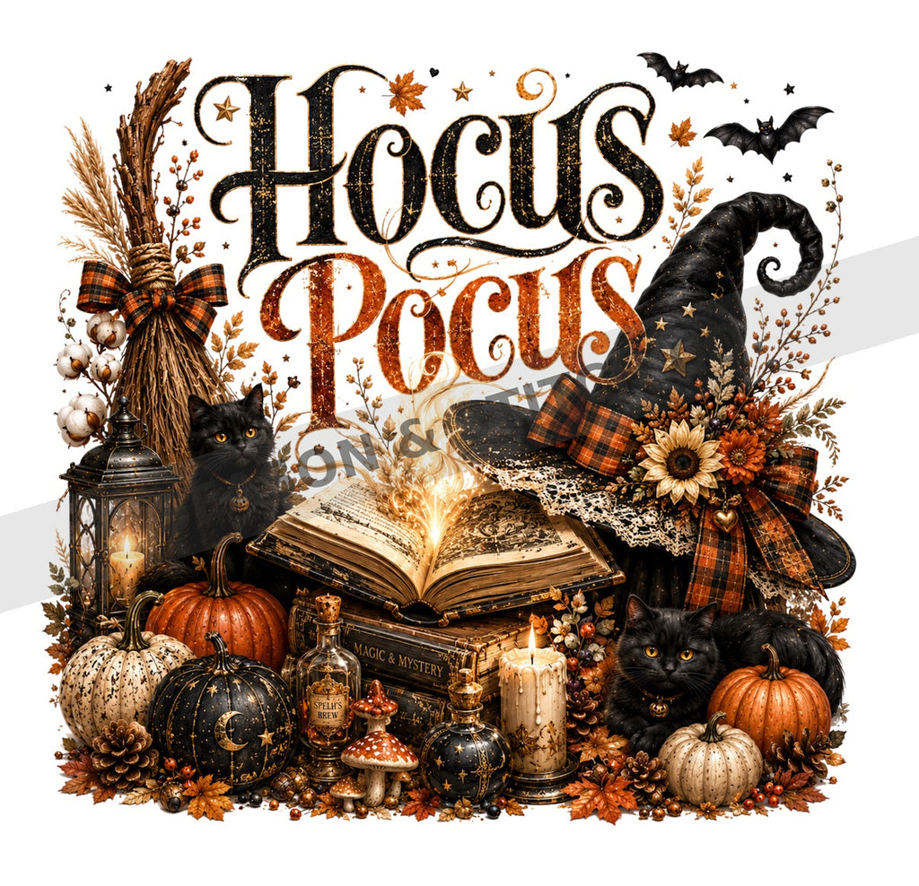 Hocus Pocus Witchy Fall Adult T-Shirt
