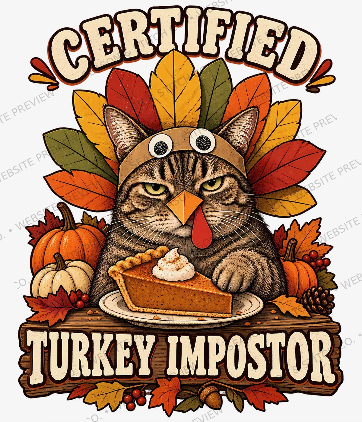 Certified Turkey Imposter Youth T-Shirt