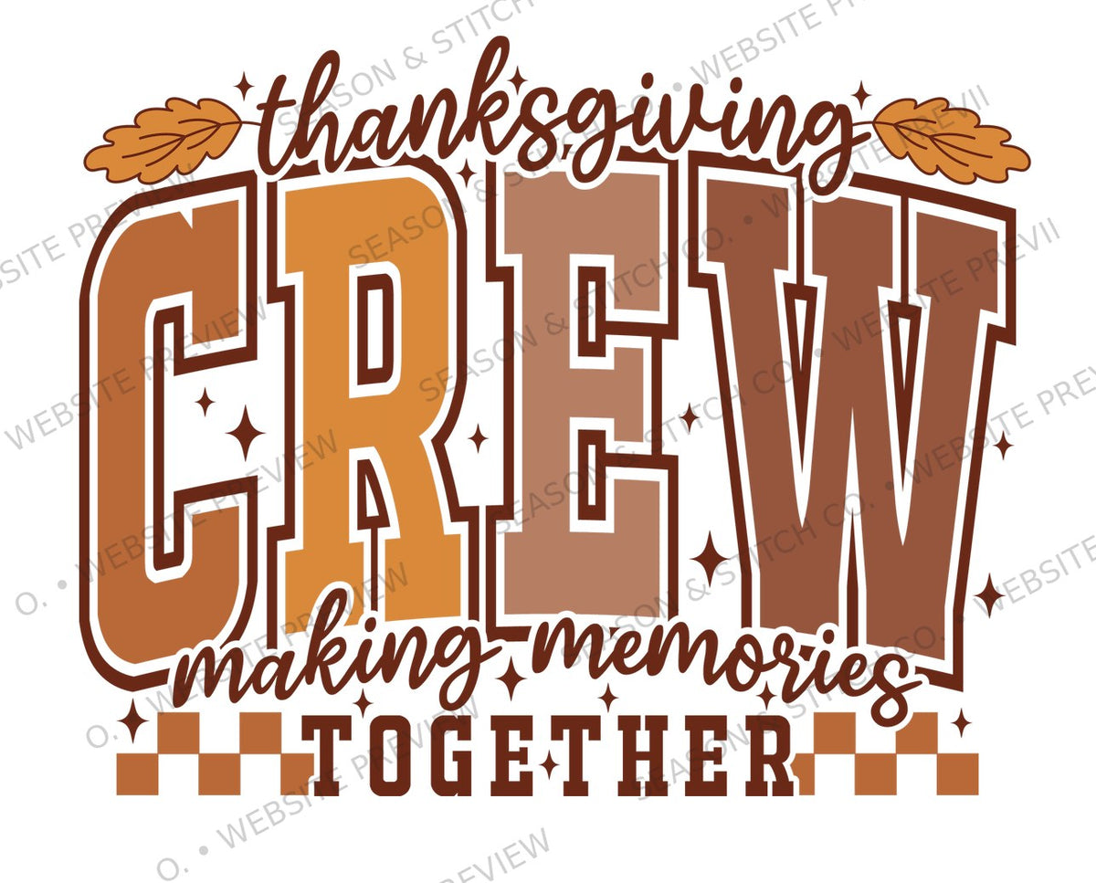 Thanksgiving Crew Youth T-Shirt
