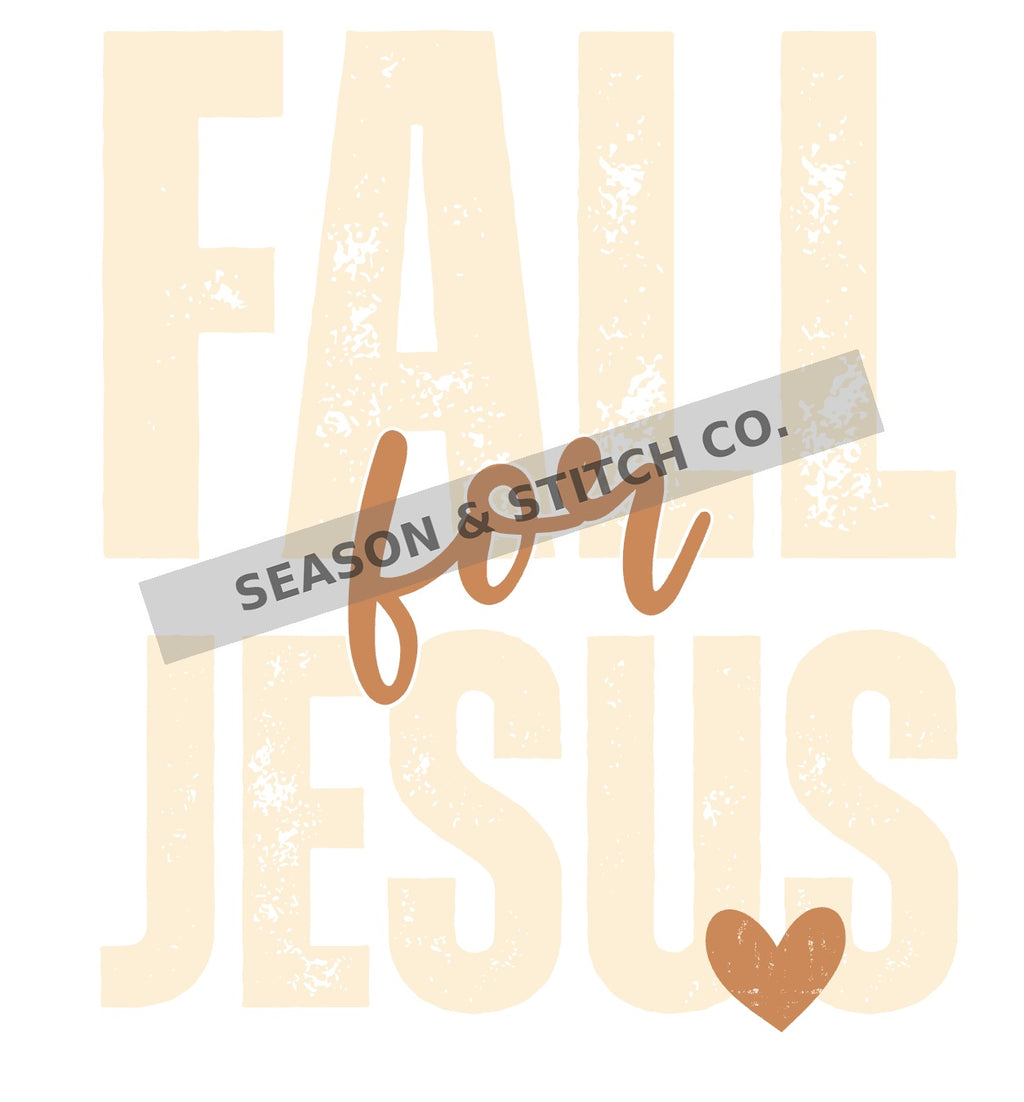 Fall for Jesus Adult T-Shirt