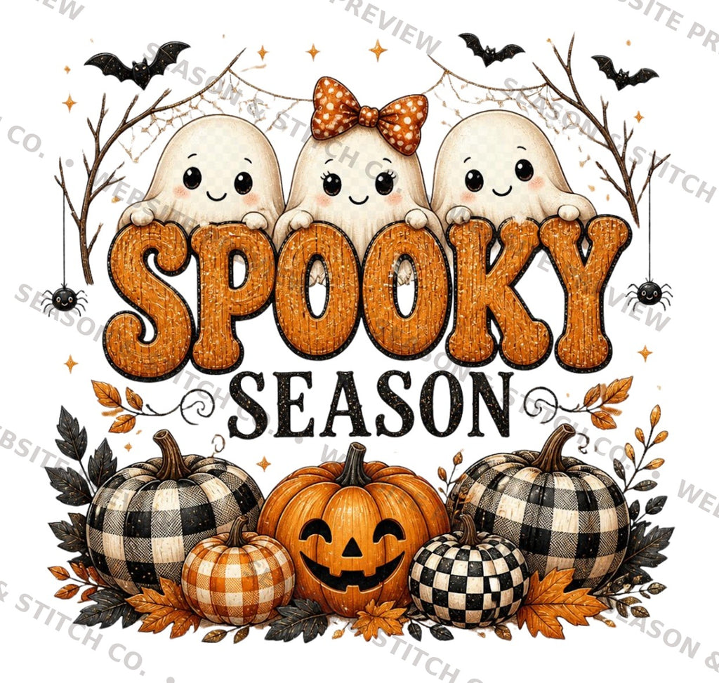 Spooky Season Ghost Youth T-Shirt